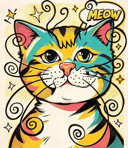 Cartoon zeichnung katze - cartoon,