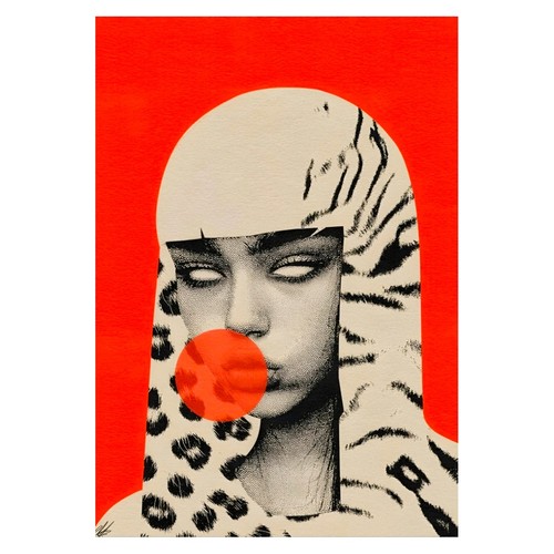 Boldes porträt pop art - porträt, poster