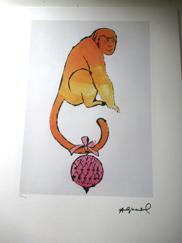 Warhol litographie - a.,