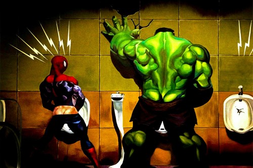 Pop art funnyhulk - art, leinwand