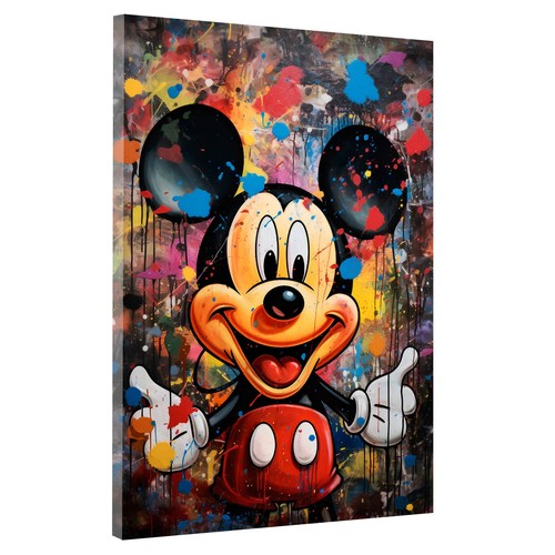 Mickey comic pop art - mickey,