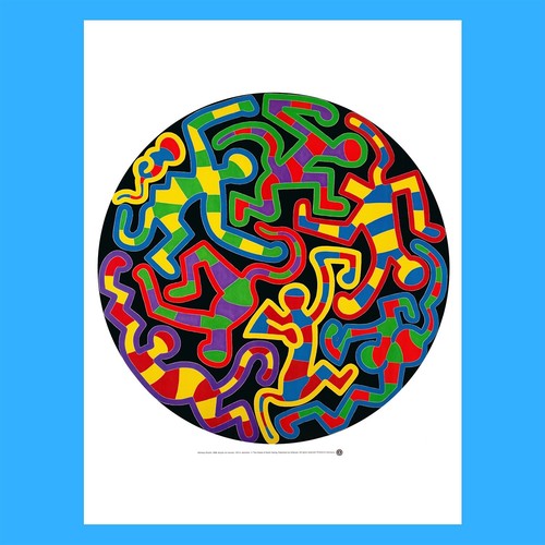 1988 keith haring monkey - keith,
