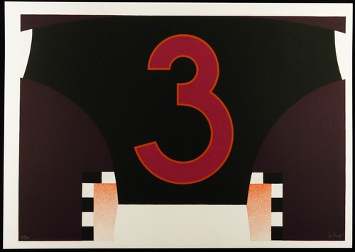 Pop art sportler 3 um - 3",