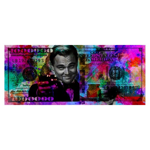 Pop art währungsplakat - pop, |