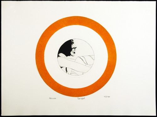 Pop art spiegel - "spiegel", 1970