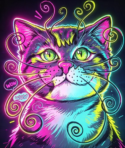 Cartoon zeichnung katze - cartoon,