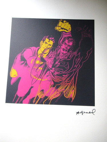 Warhol litographie - a.,