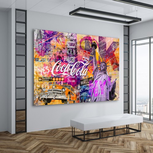 Acrylglas bild new york - bild,