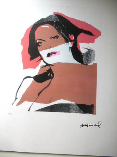 Warhol litographie - a., warhol: