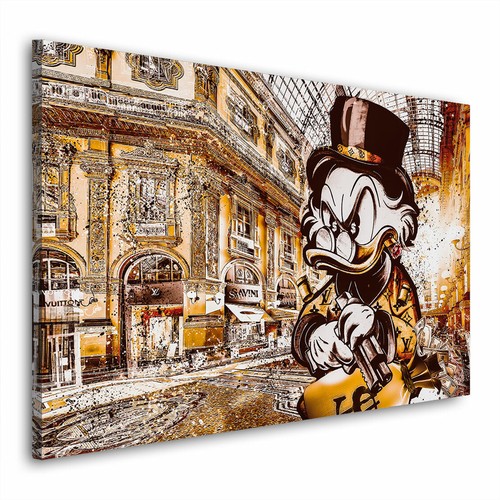 Dagobert duck pop art - dagobert,