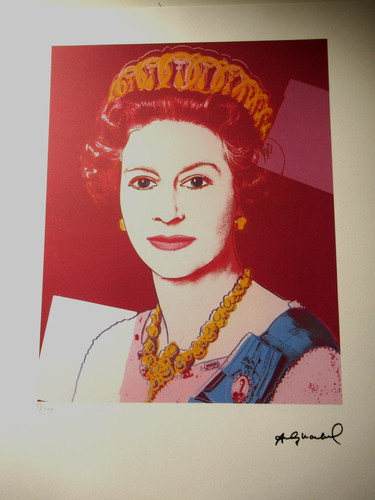Warhol litographie - a., warhol: