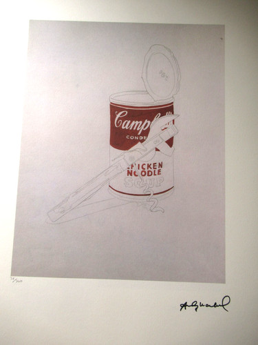 Warhol litographie - warhol:,