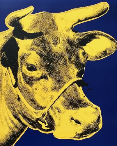 Andy warhol yellow cow - warhol, «yellow