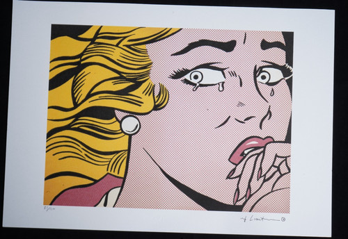 Roy lichtenstein 50x35 - lichtenstein,
